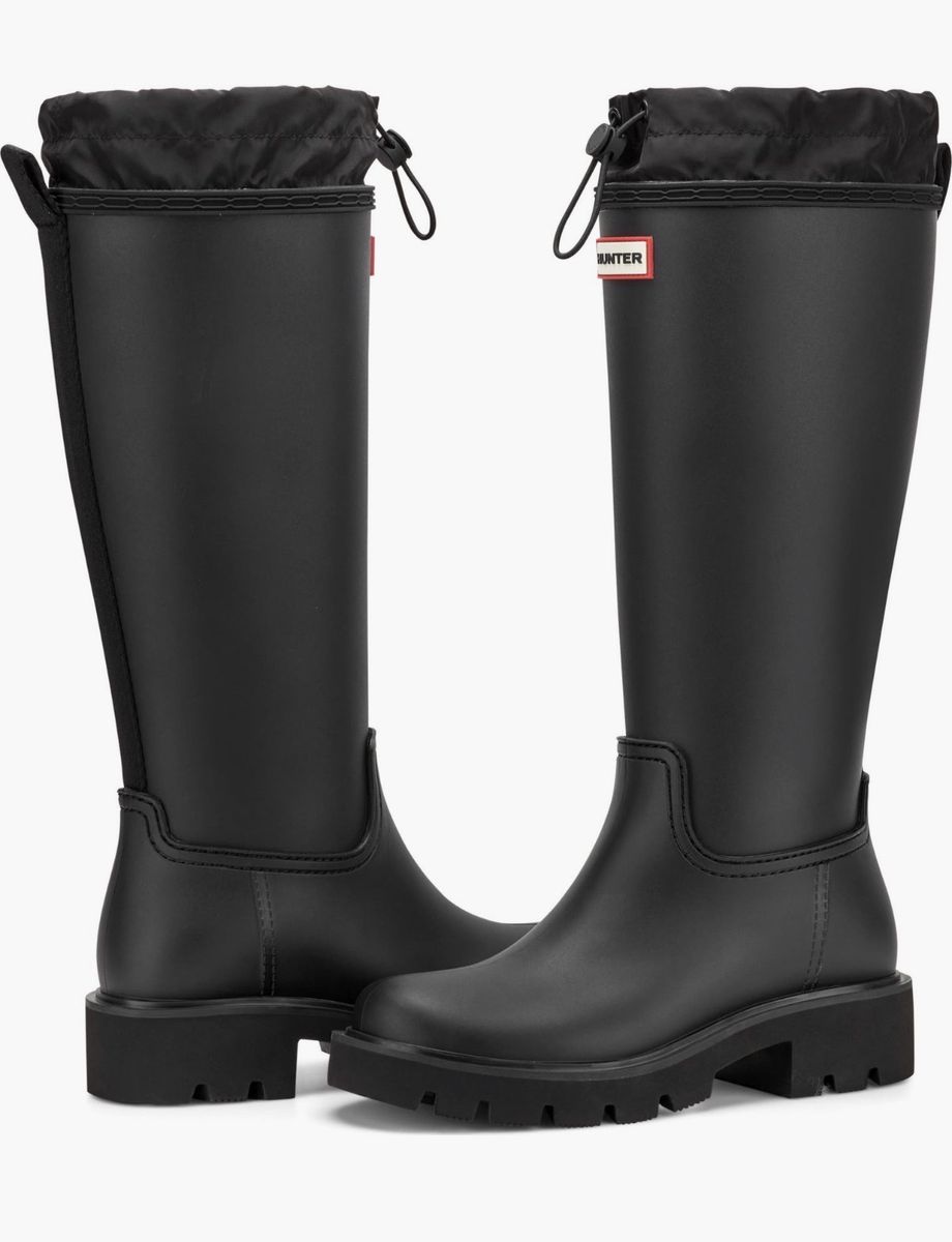 New women’s Black Rain Hunter Boots