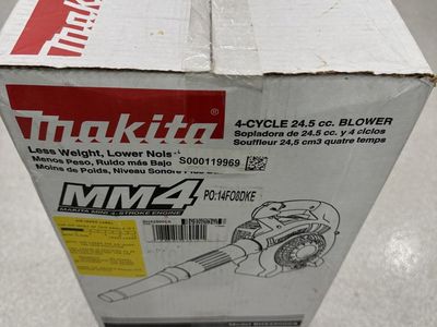 Makita BHX2500CA 4-Cycle 24.5 cc. Gas Blower - MM4 Engine, Less Weight, Lower Noise