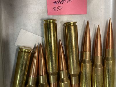 New 408 Cheytac Ammo.