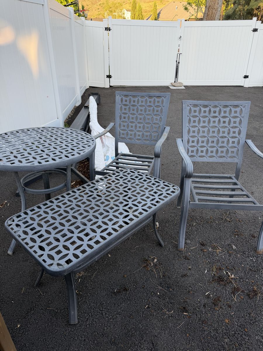 Outdoor Bistro table and chairs