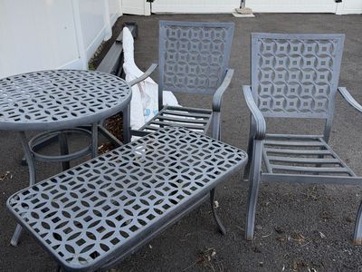 Outdoor Bistro table and chairs