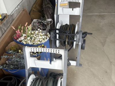 Hose Reels Wheeled With 100' Hose