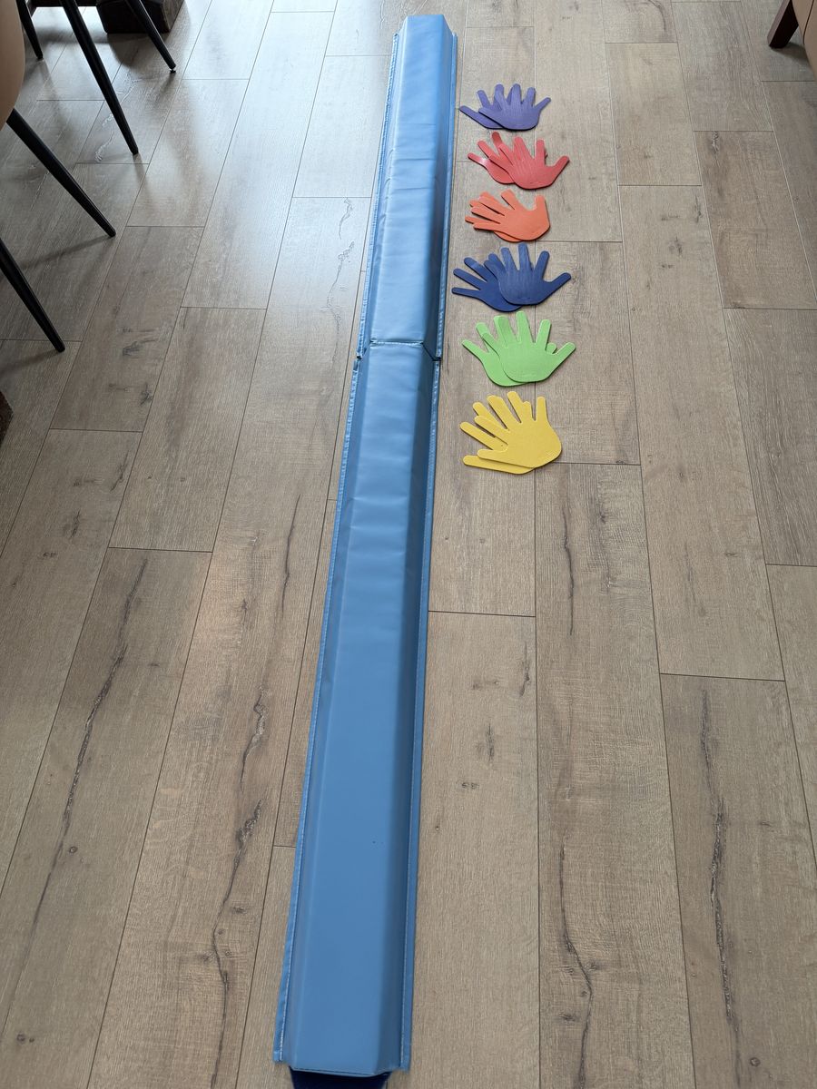 Practice Beam with practice hands