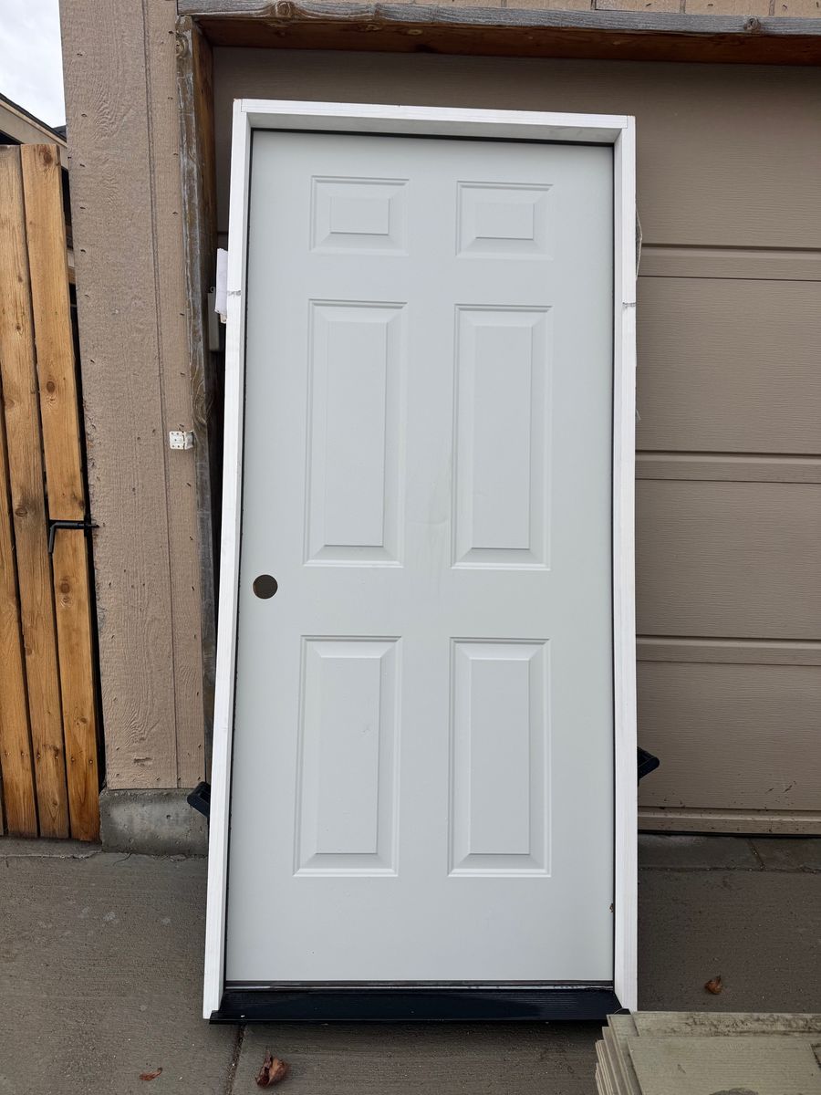 New Steel Exterior Door 36" x 80"