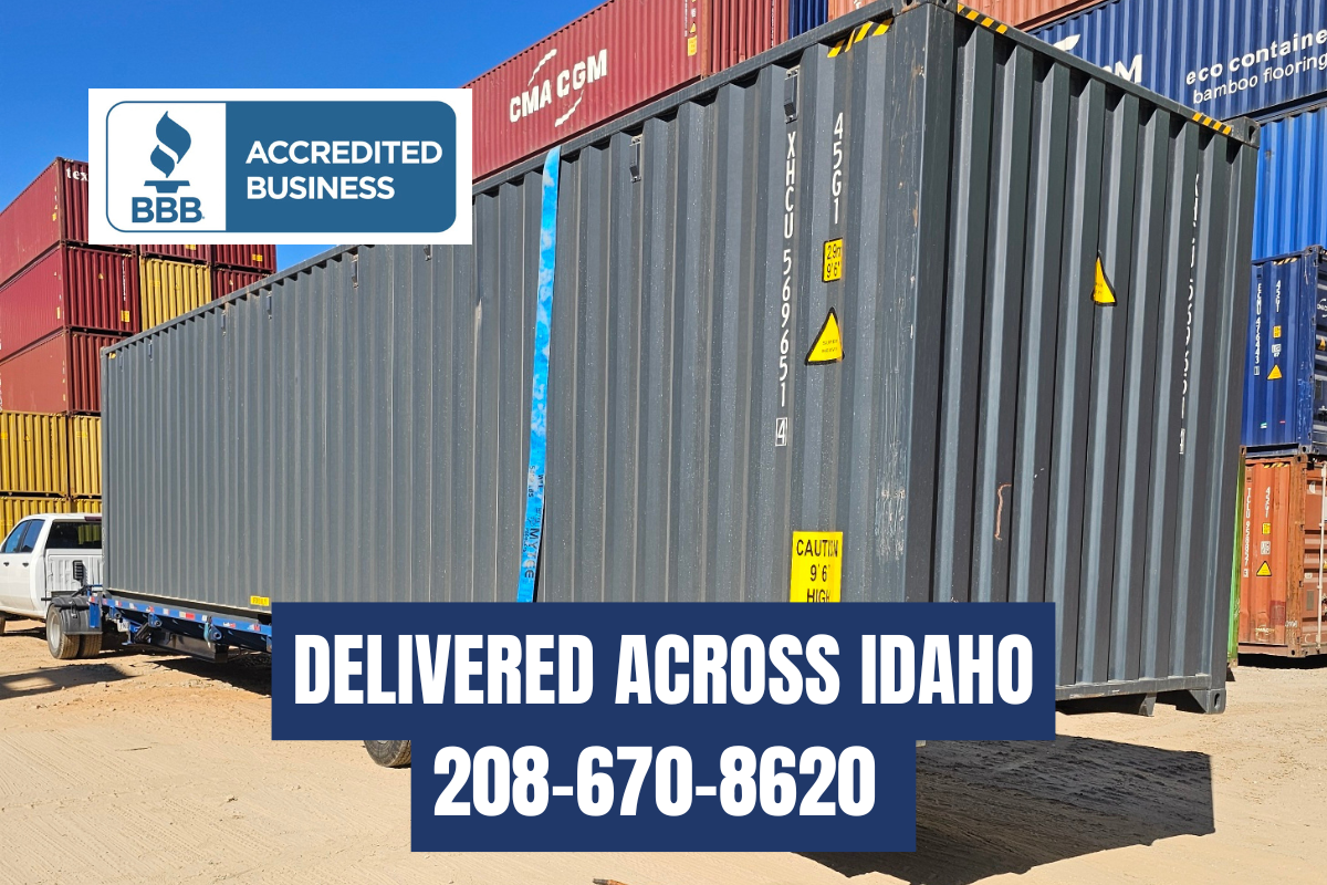 Conex Box 20ft 40ft – Idaho Falls – In Stock