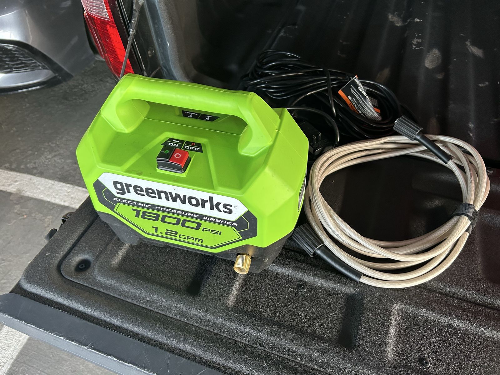 Green works pressure washer