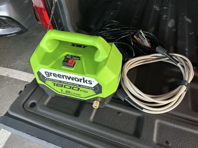 Green works pressure washer