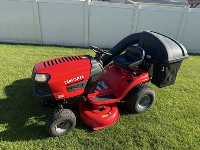 Craftsman T110 Riding Lawnmower w/ Bagger