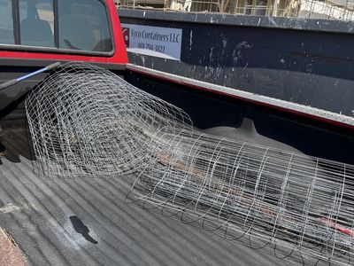 galvanized welded wire garden fence roll