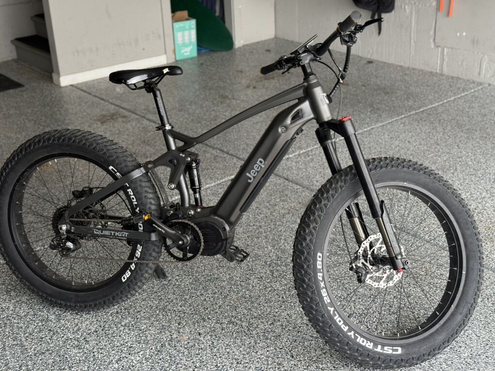 QuietKat Full Suspension Ebike