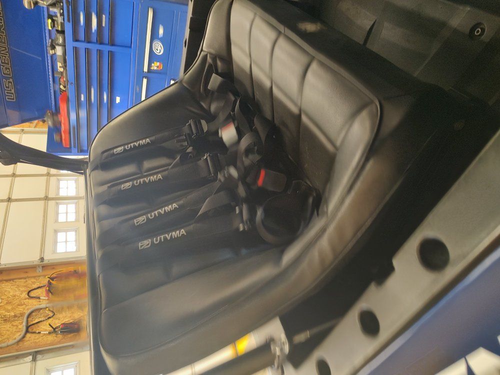 Polaris general rear seat