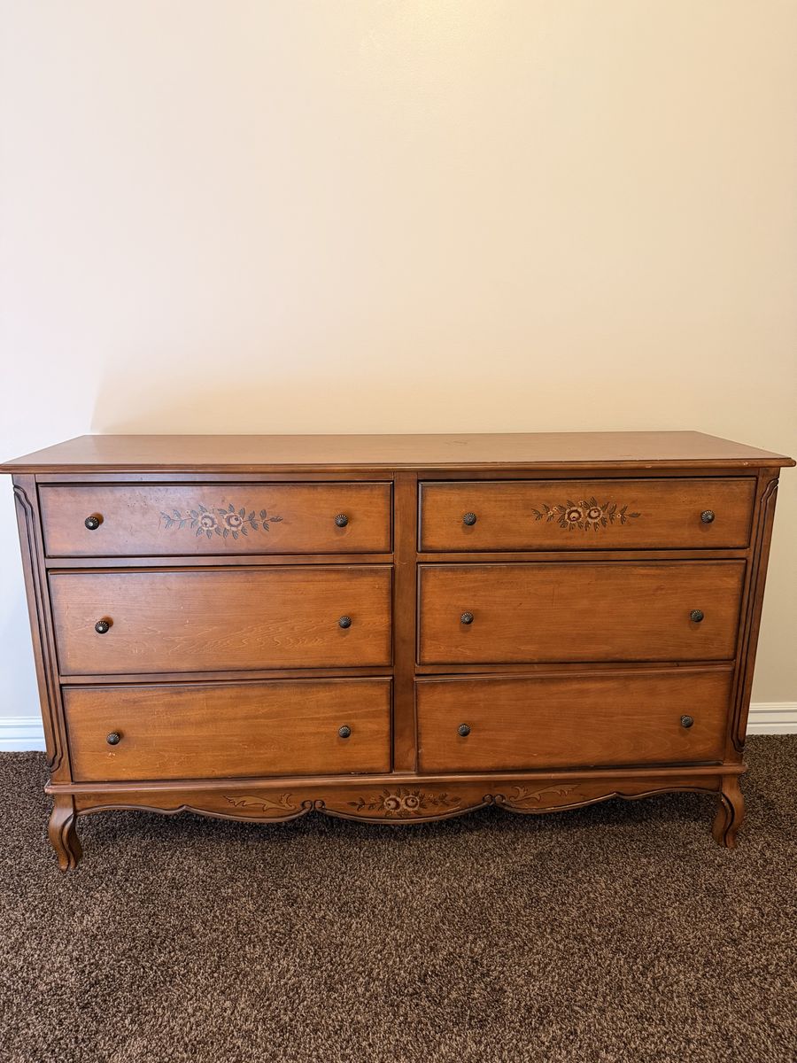 Hardwood Large Dresser