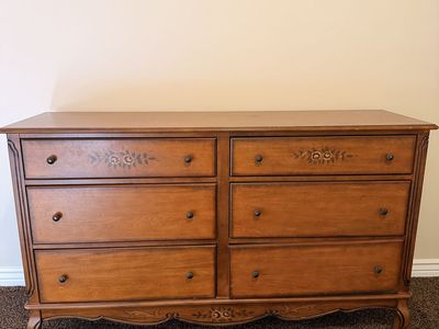 Hardwood Large Dresser