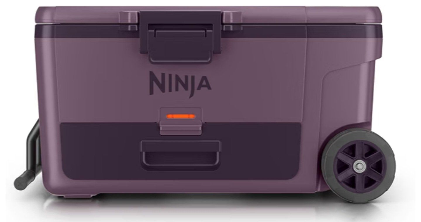 Ninja FrostVault | 65qt Wheeled Cooler with Cold Dry Zone | Integrated Fridge-Temp Dry Storage Drawer | Premium Heavy-Duty Insul