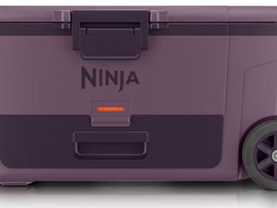 Ninja FrostVault | 65qt Wheeled Cooler with Cold Dry Zone | Integrated Fridge-Temp Dry Storage Drawer | Premium Heavy-Duty Insul