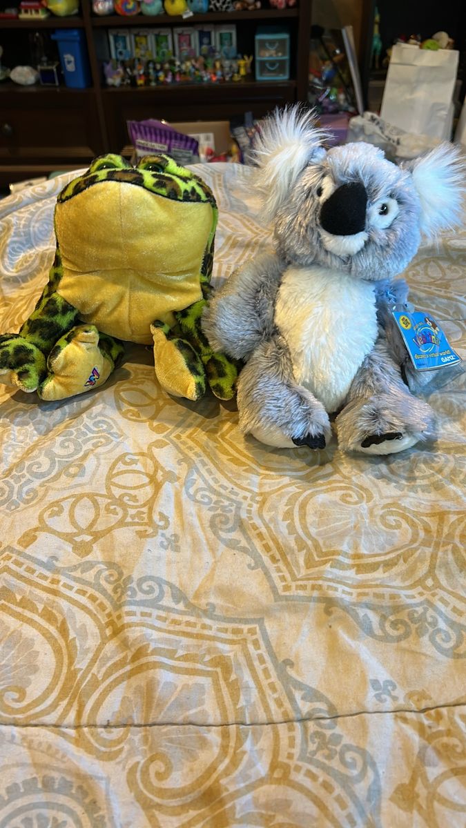 Webkinz koala and frog