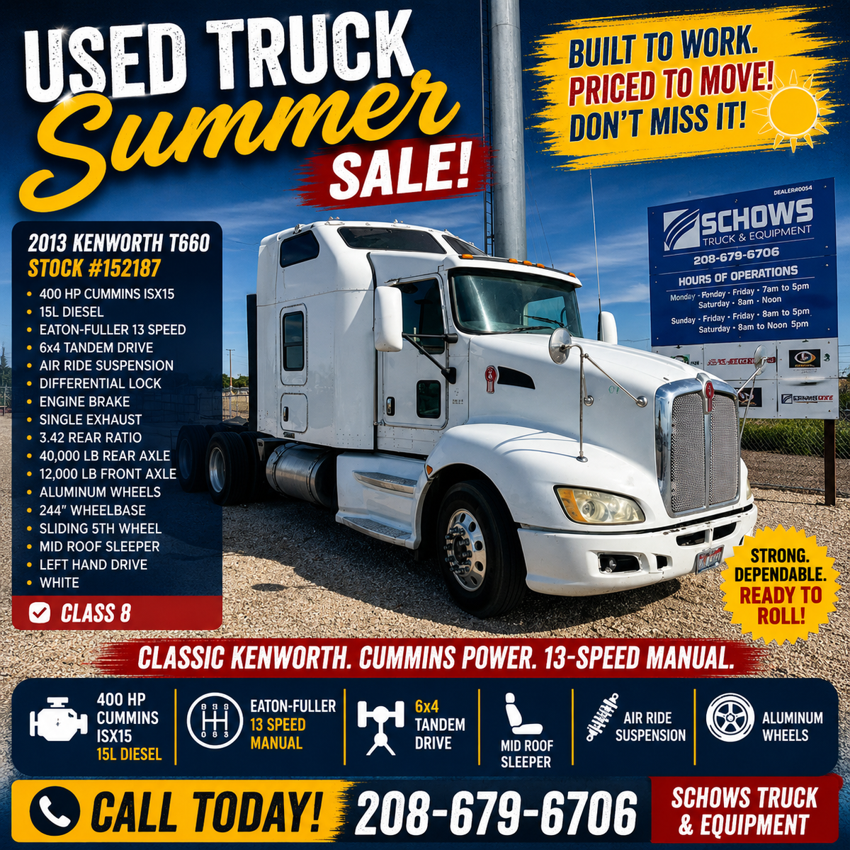 2013 KENWORTH T660