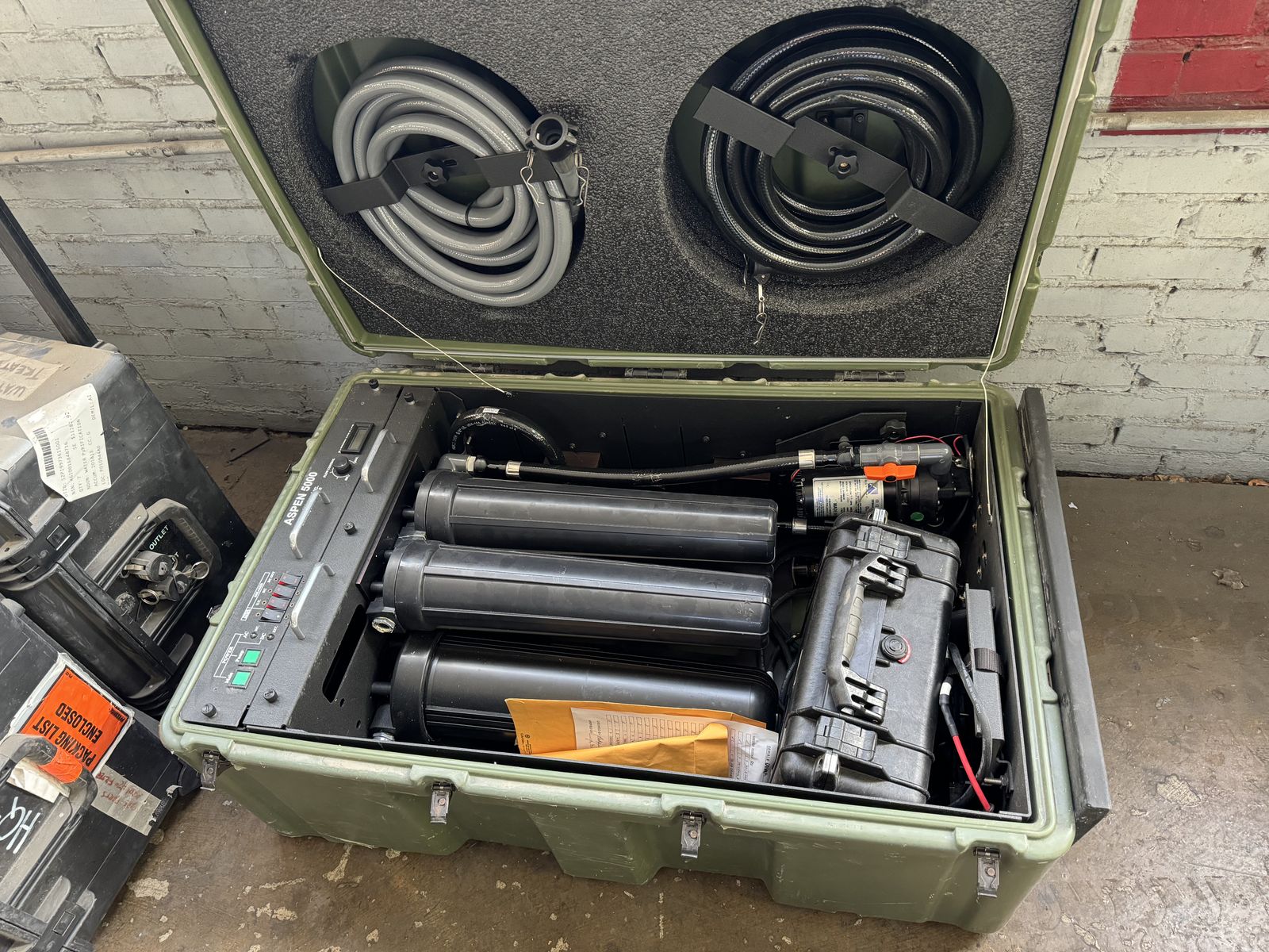 Aspen 5000M Military Water Purification Unit / Portable Field System