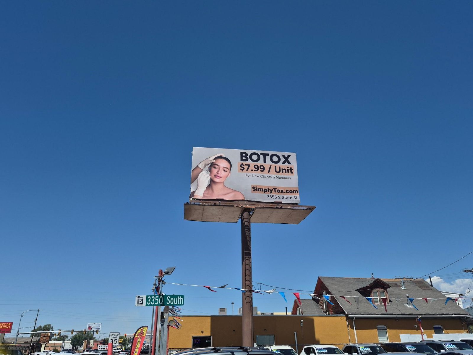 BILLBOARD FOR RENT 3345 S. STATE - 35,000 CARS PER DAY!