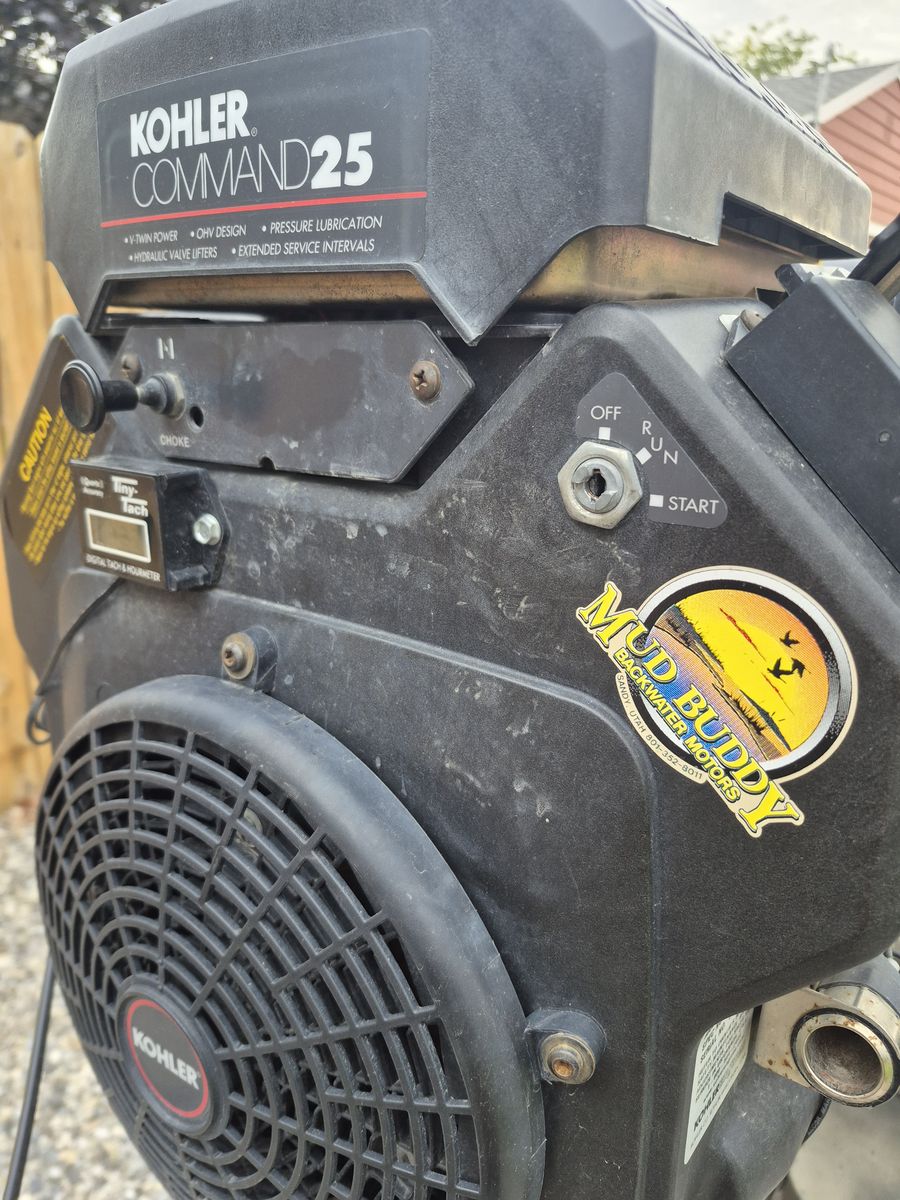 Mud Buddy Backwater Motor with Kohler Command 25 Engine