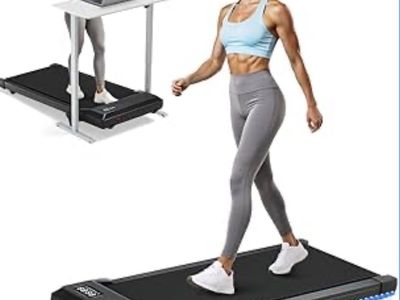 Superun 6% Incline Walking Pad, Under Desk NEW