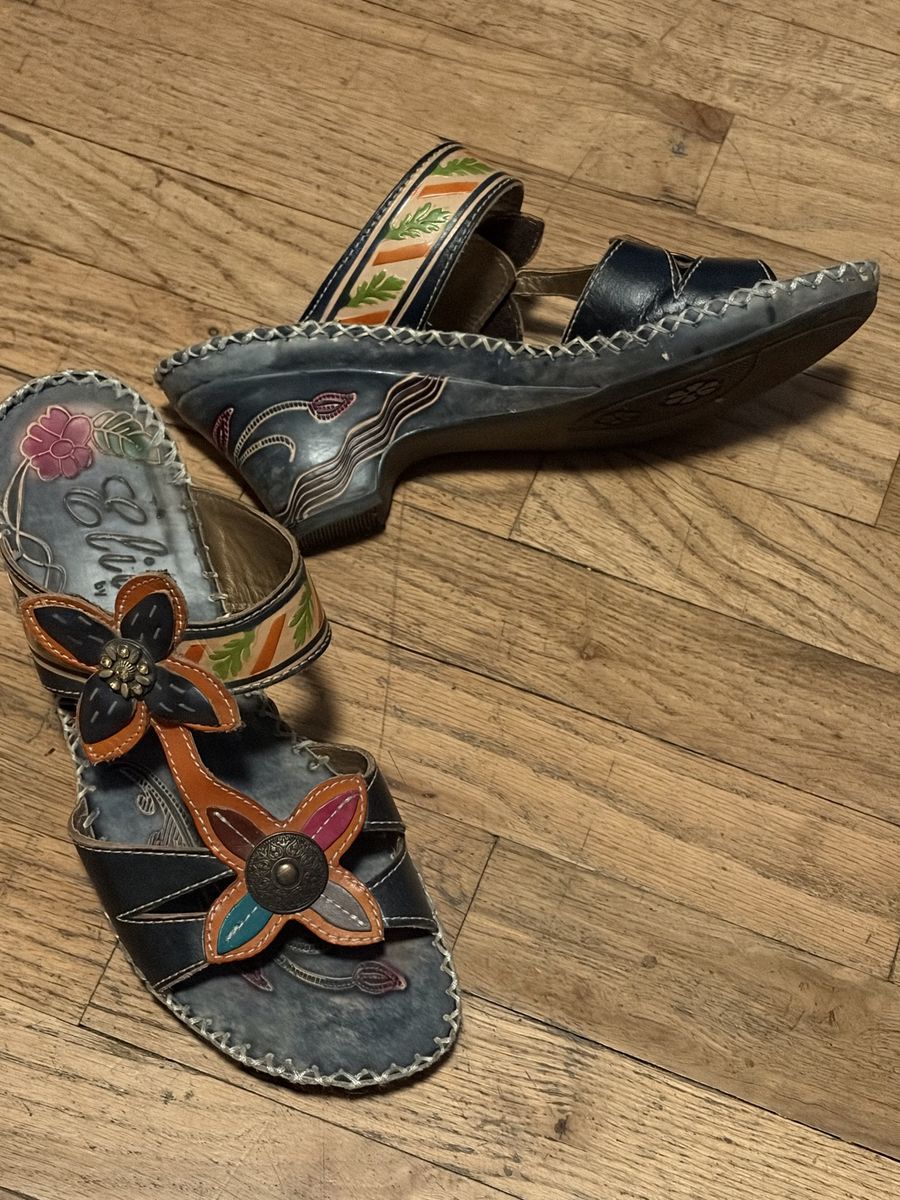 Wedge Open Toe Sandal/Shoe 7.5