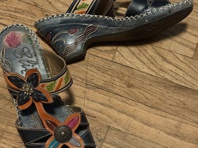 Wedge Open Toe Sandal/Shoe 7.5