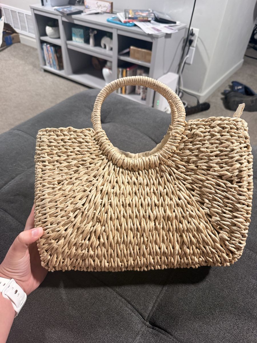 Straw Woven Handbag Tote