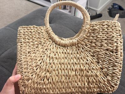 Straw Woven Handbag Tote