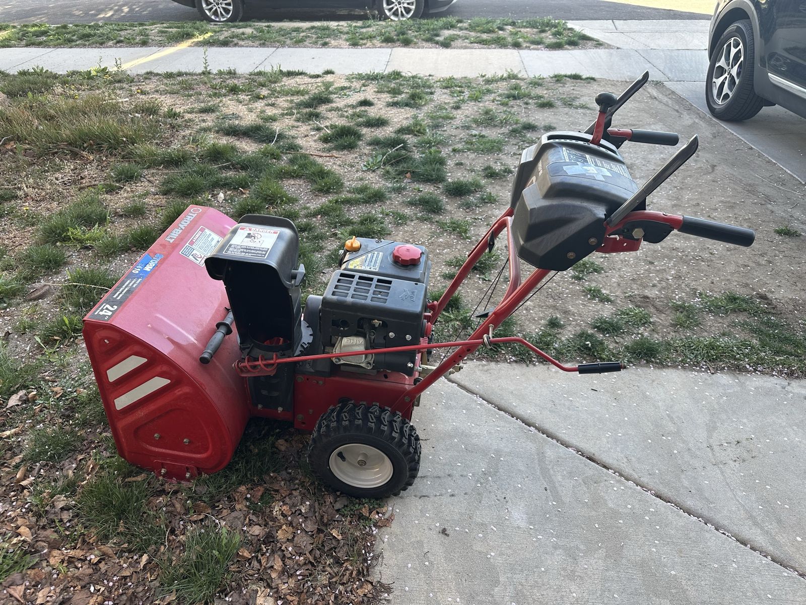 Troy bilt snow blower