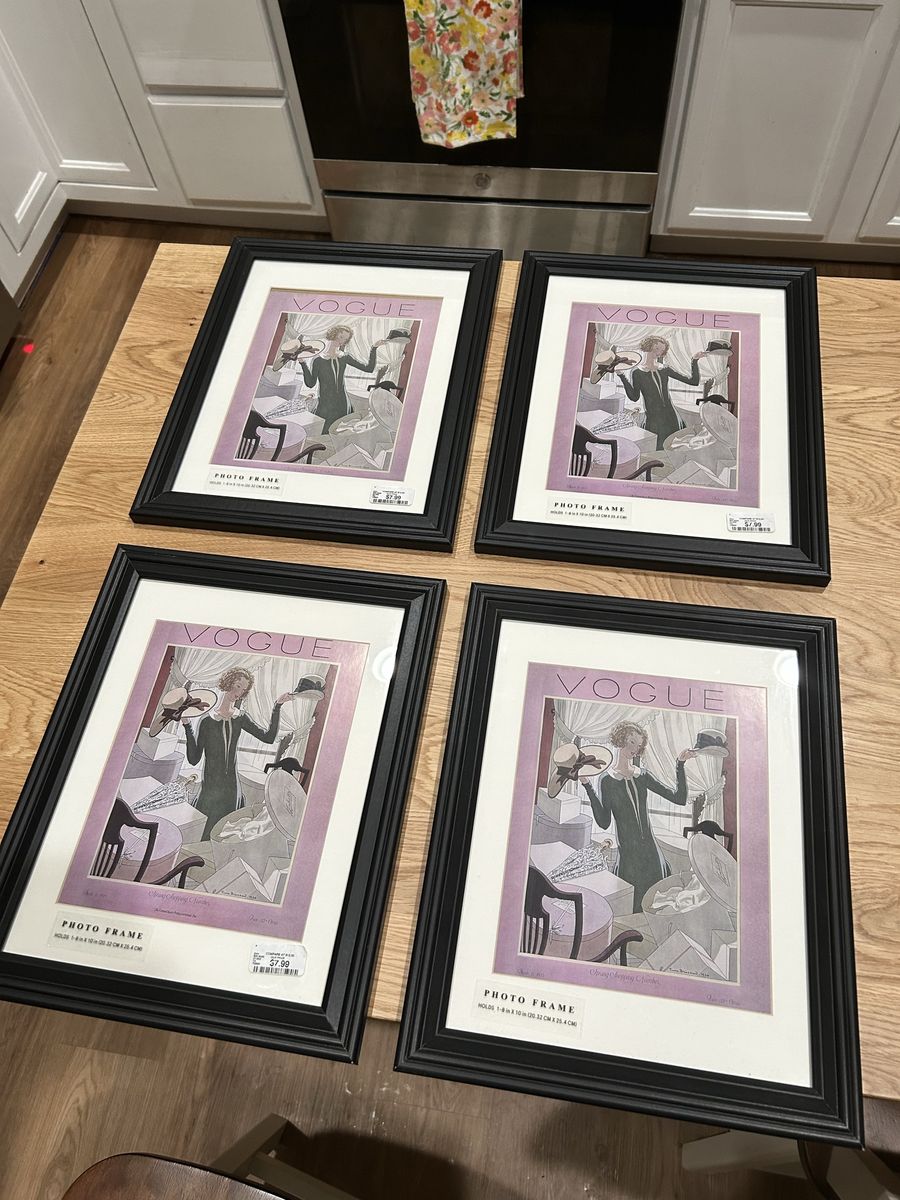 Four gallery wall frames BRAND NEW