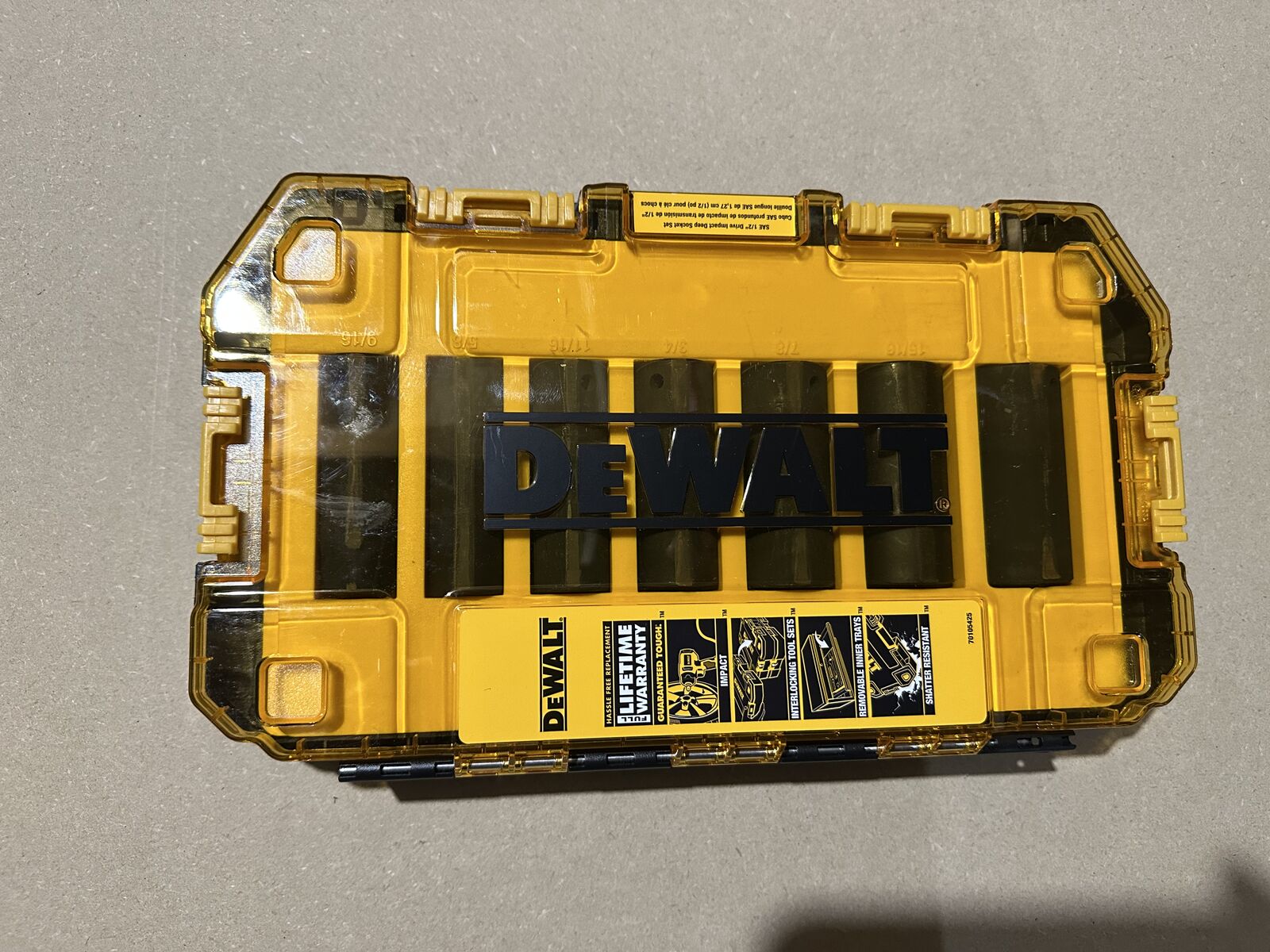 DeWalt 1/2 Drive Impact Socket Set