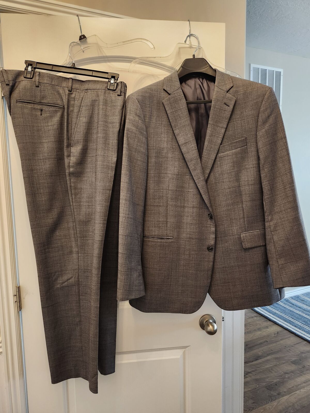 Grey Mens Suit - pant size 40W 30L