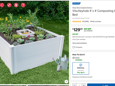 New In Box - Vita Keyhole 4x4 Garden Box - $50 OBO