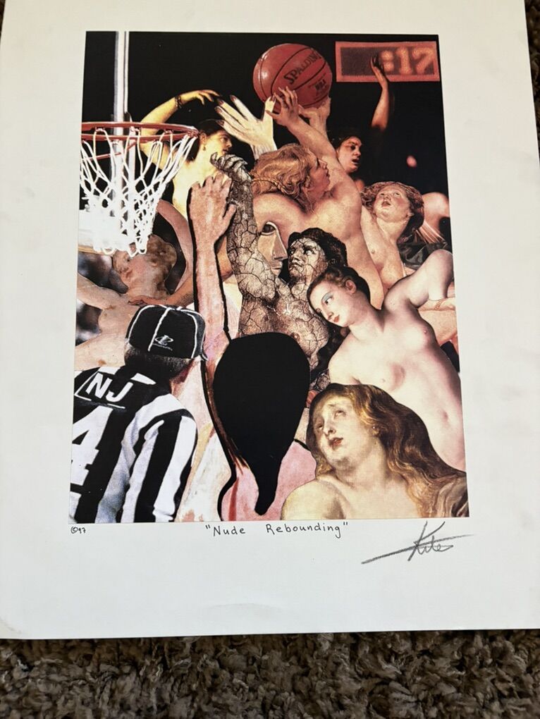 Nude Rebounding By Barry Kite