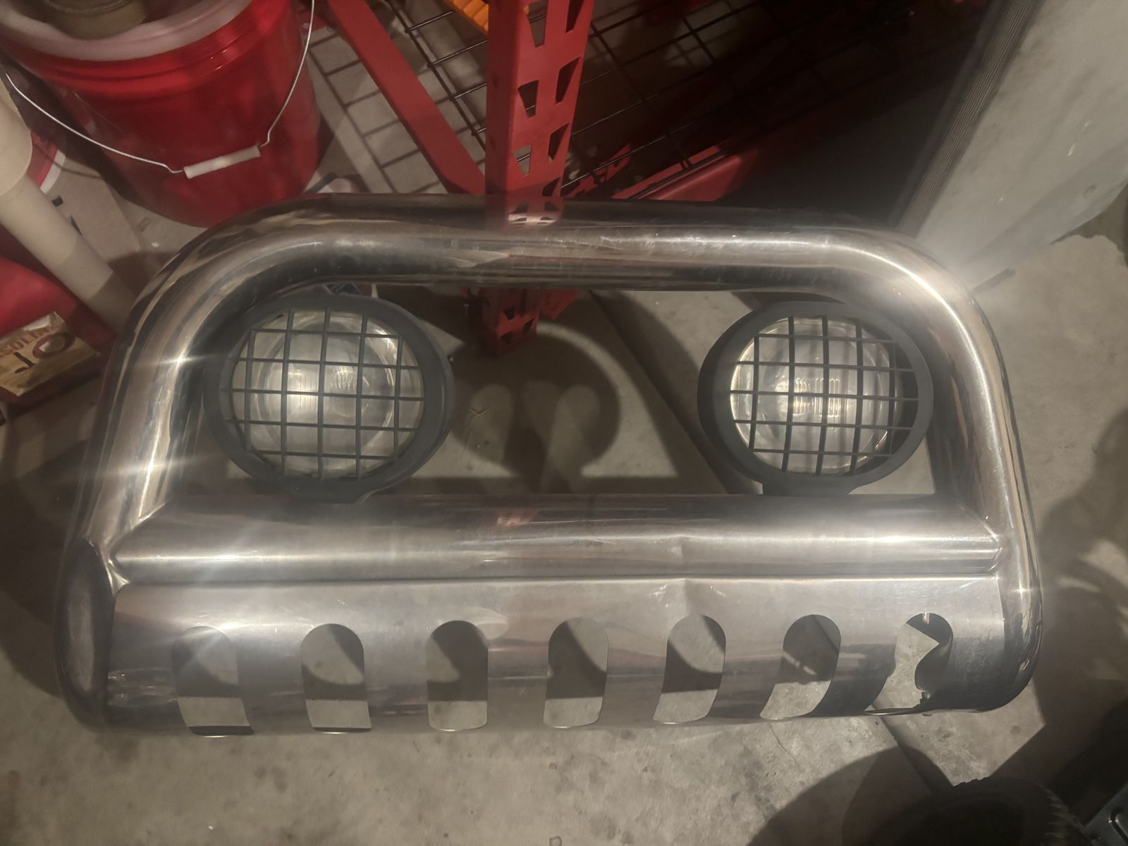 Truck push guard