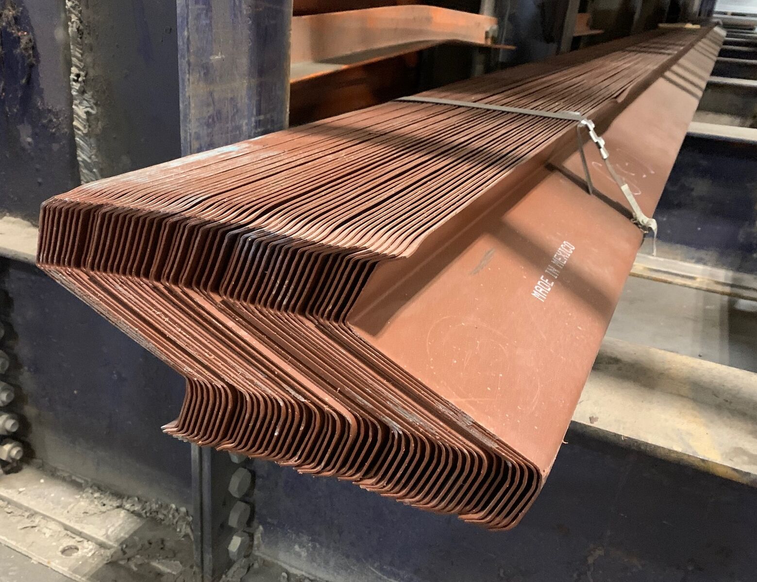 JUST ARRIVED!! Steel Cold Formed Purlin 4" x 2" x .075 Nom Zee x 22' - $43.56 each