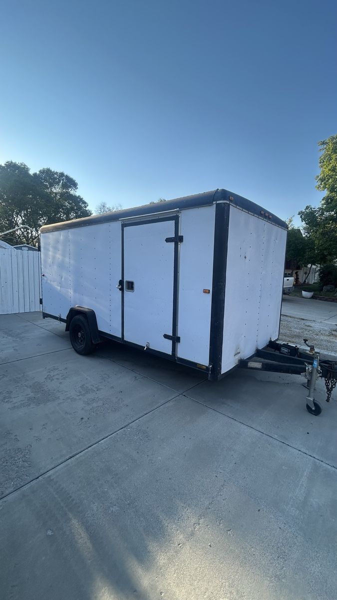 enclosed trailer