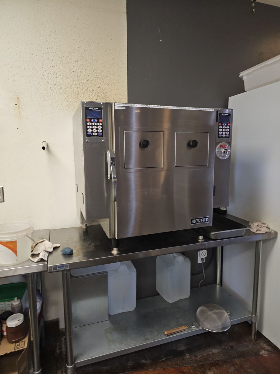 Motion Technology AutoFry MTI-40C/E Ventless Deep Fryer Commercial Kitchen Appliance NSF UL Listed