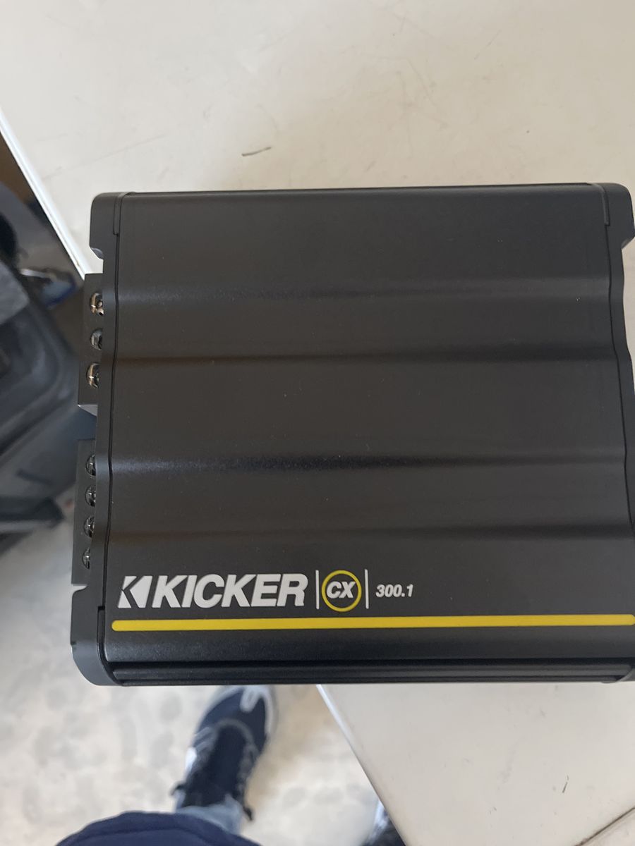 Kicker Cx 300.1 Amplifier For Car Or Truck