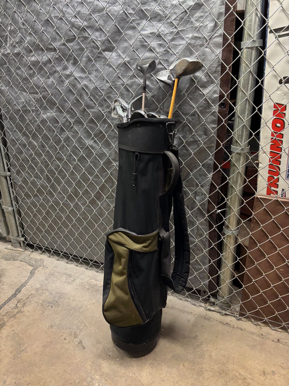 Golf Clubs, Bag and Tees - $30