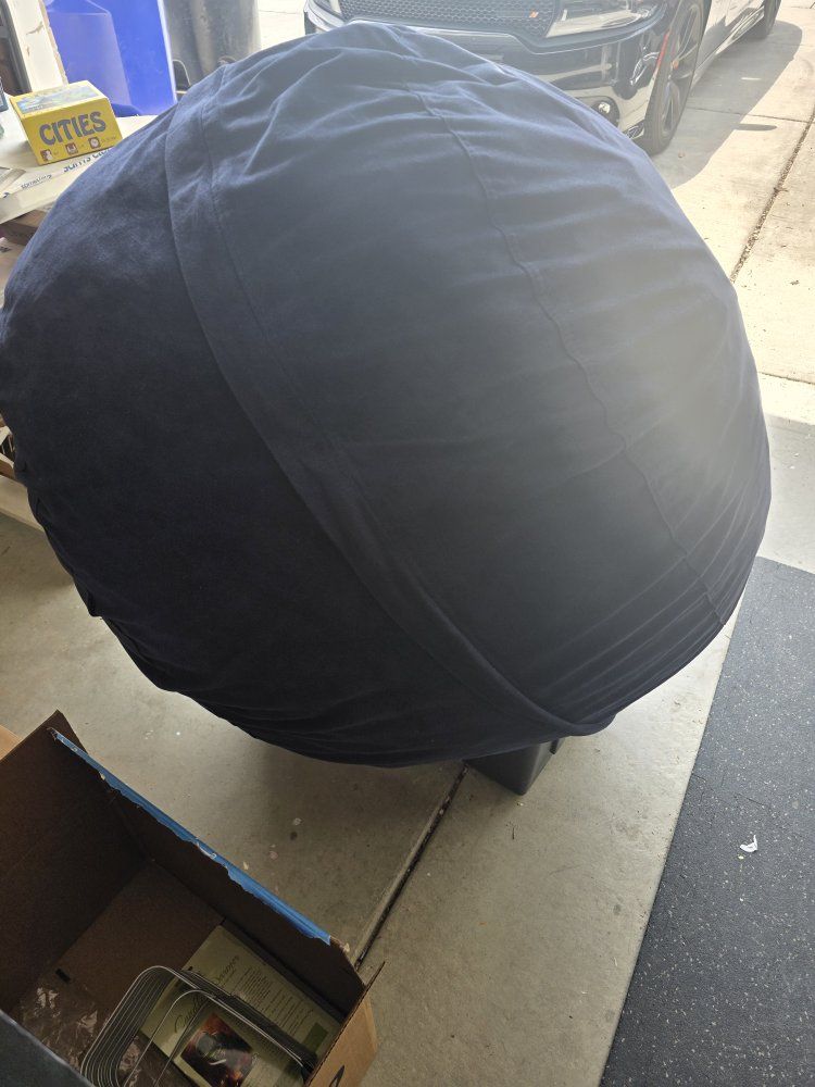 large 3 feet bean bag with cover