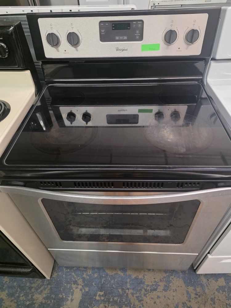 whirpool electric stove