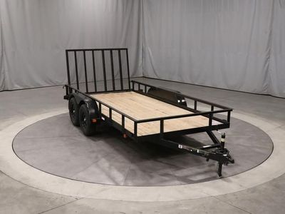 6'4" X 14 Tandem Utility Trailer For Sale