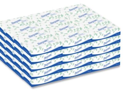 New Box Surpass Facial Tissue for Business, 2-Ply, White,125 Sheets/Box, Case of 60 Boxes/Carton (21390)