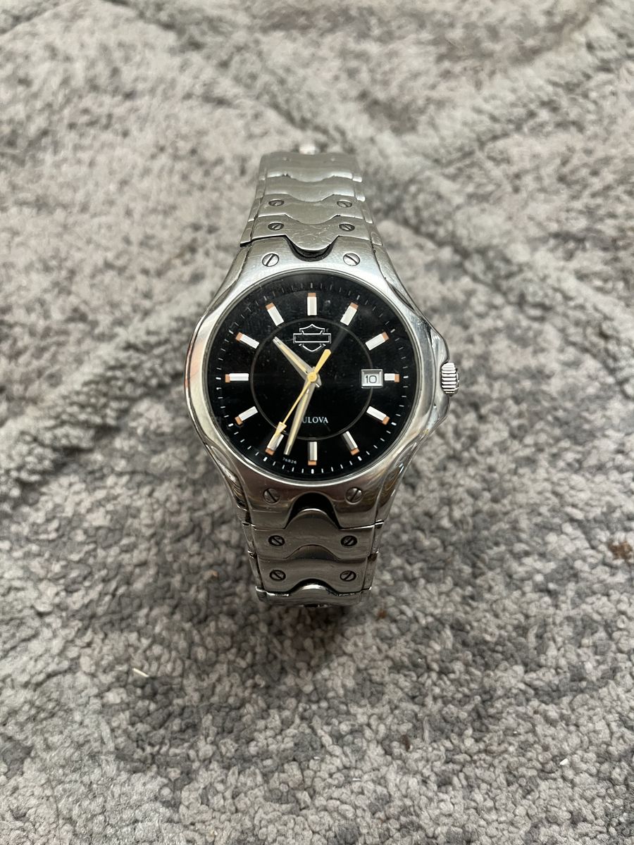 Vintage Bulova Harley Davidson Timepiece