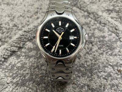 Vintage Bulova Harley Davidson Timepiece