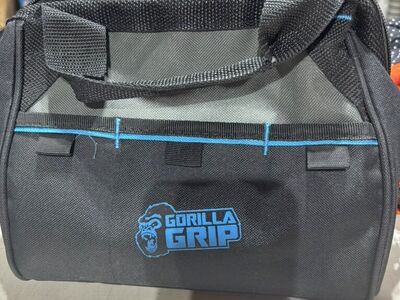 NEW Gorilla Grip Tool Bag-10 pairs Of Gloves