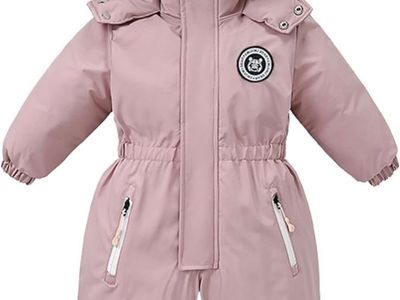 Toddler Snowsuit Pink 12-24M