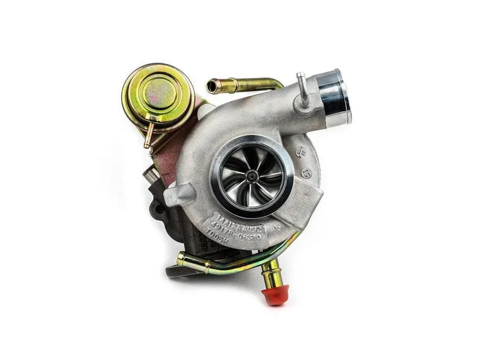 Forced Performance Blue HTZ Turbo for 2004-2021 Subaru WRX STI 58mm Cover with 8cm Hot Side EWG Fp Blue 2025050